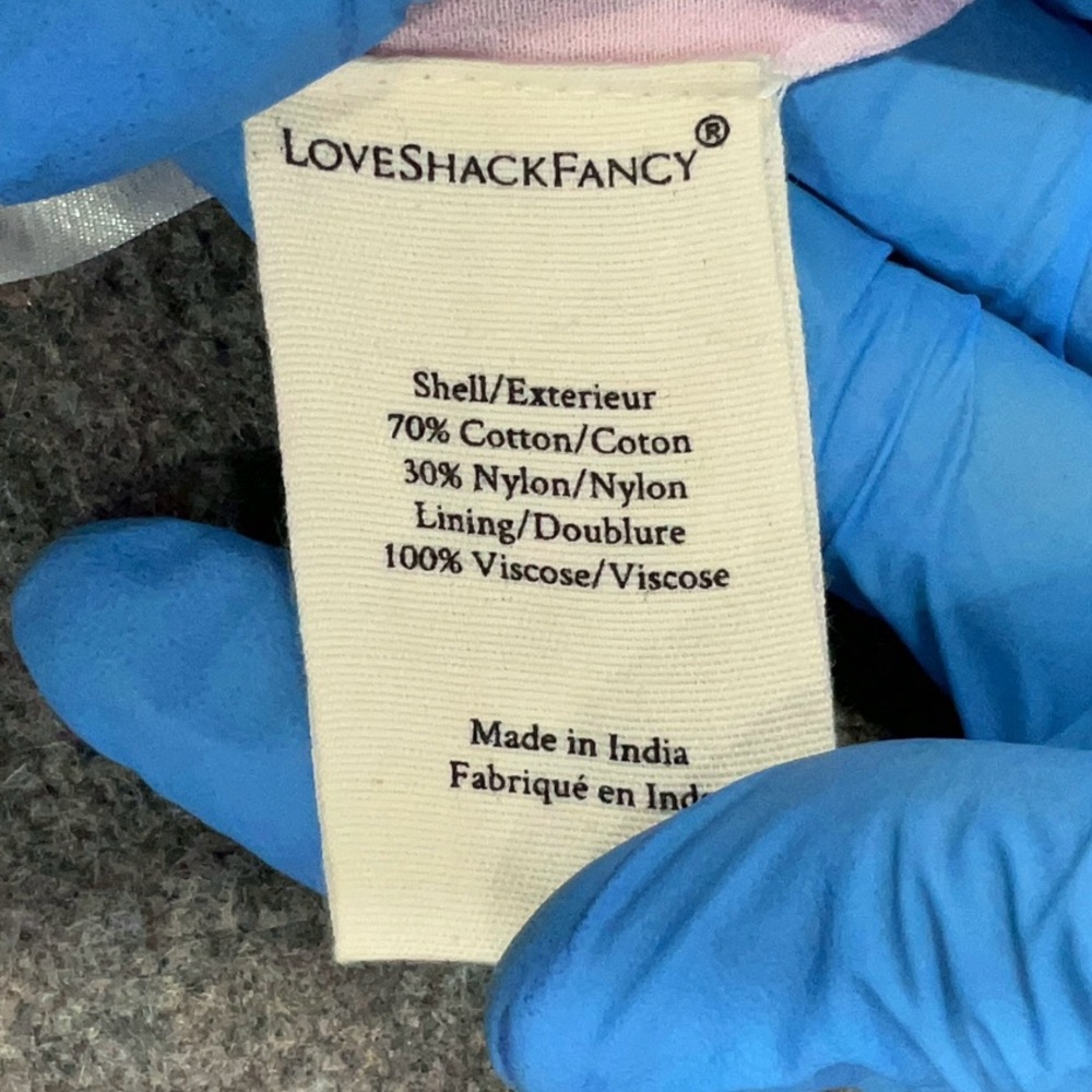 Loveshackfancy Kezia White Silver Beaded Mini Ski… - image 7